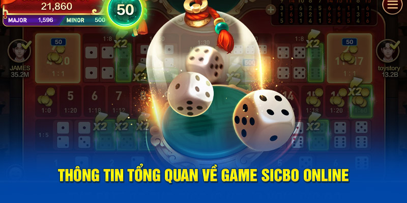 Ảnh: Thông tin tổng quan về game sicbo online